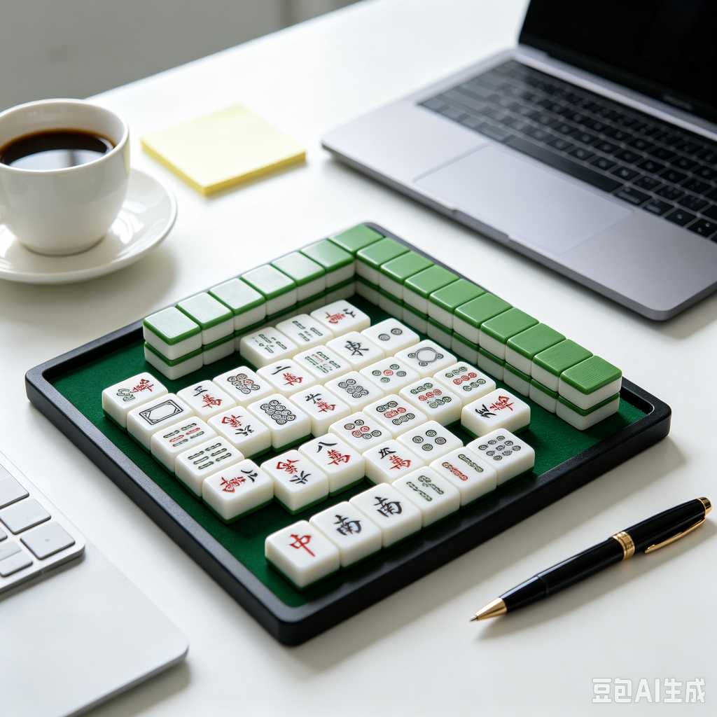 luxury carving mahjong tiles