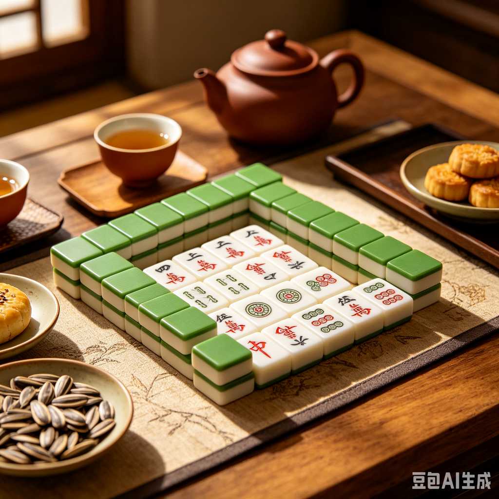 thickened mahjong tiles